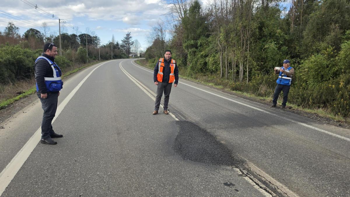 MOP ejecuta intensos trabajos de bacheo asfáltico en rutas de La…