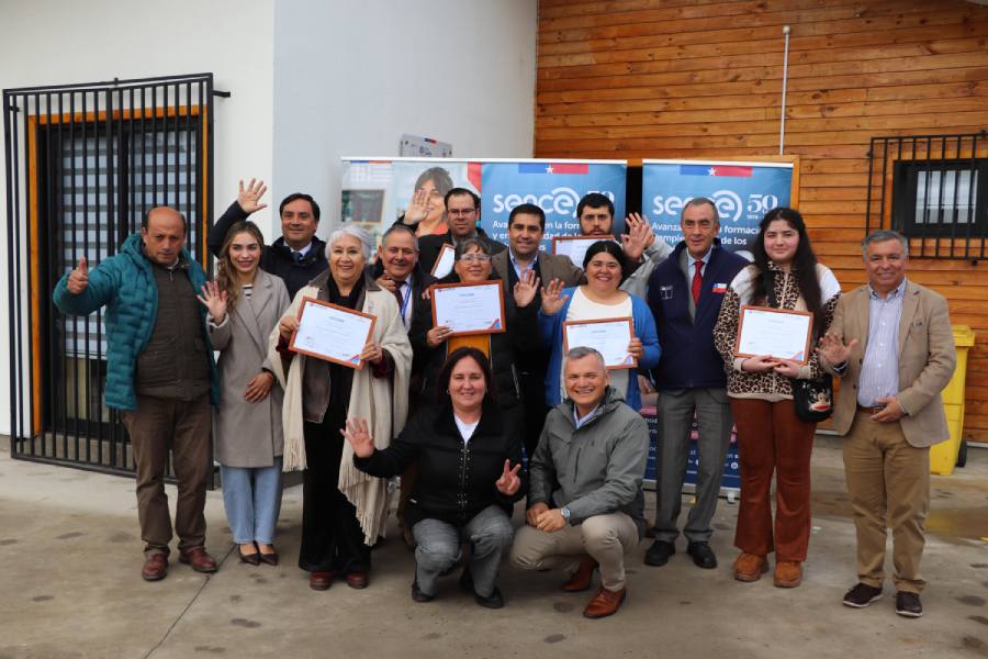 En Diguillín e Itata Sence formó a personas en soldadura y cocina