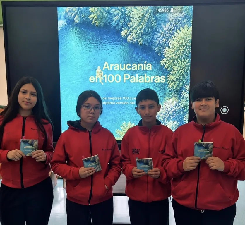 Cuatro estudiantes municipales de Temuco publican sus cuentos en “La…