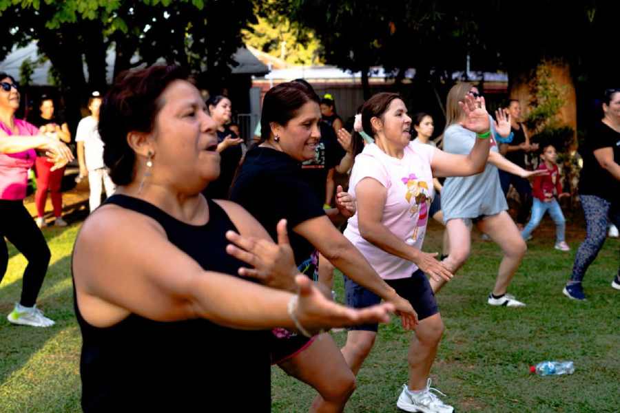 San Carlos agenda evento de Zumba flúor