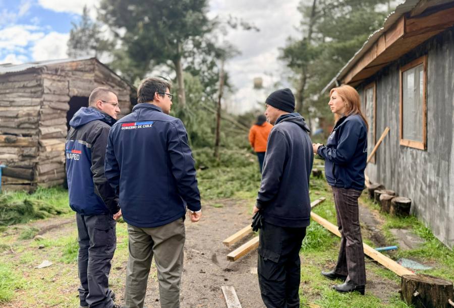Más de 90 hogares ha sido catastrados con la Fibe en Ñuble tras temporal