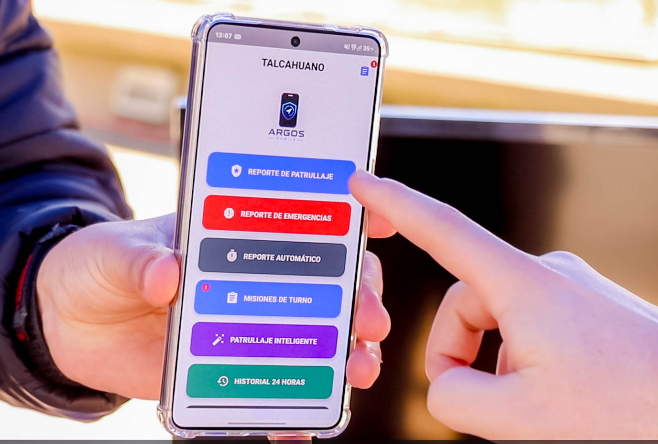 Talcahuano crea App con IA para gestionar patrullajes de seguridad