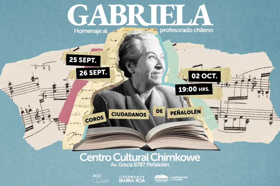 Musical ciudadano sobre Gabriela Mistral reunirá a más de 70…