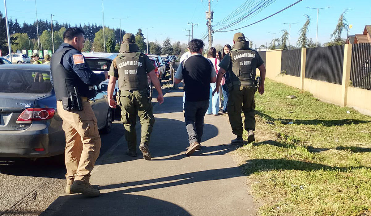 Inspectores municipales de Temuco detienen a sujeto denunciado por…