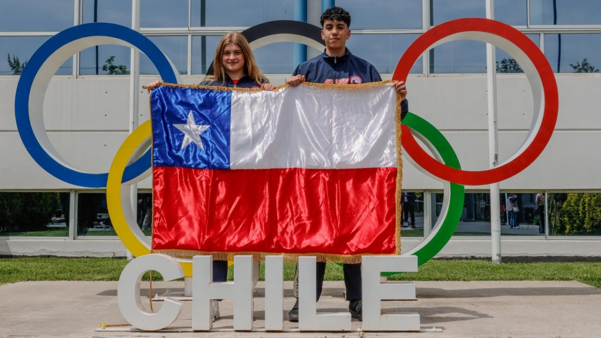 Laura Fingerhuth y Gael Arias serán los abanderados de Chile en los…