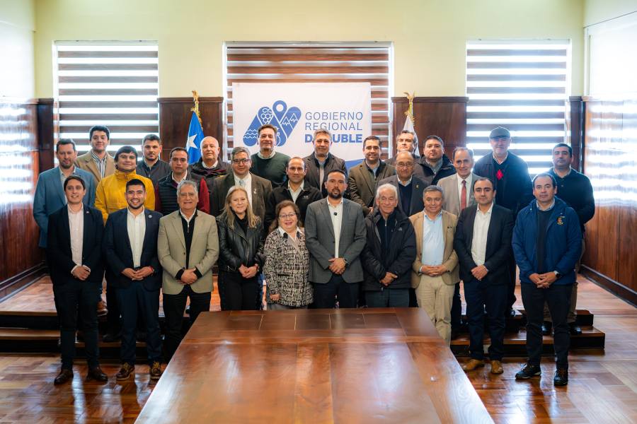 Alcaldes de Ñuble se reunieron para defender el presupuesto