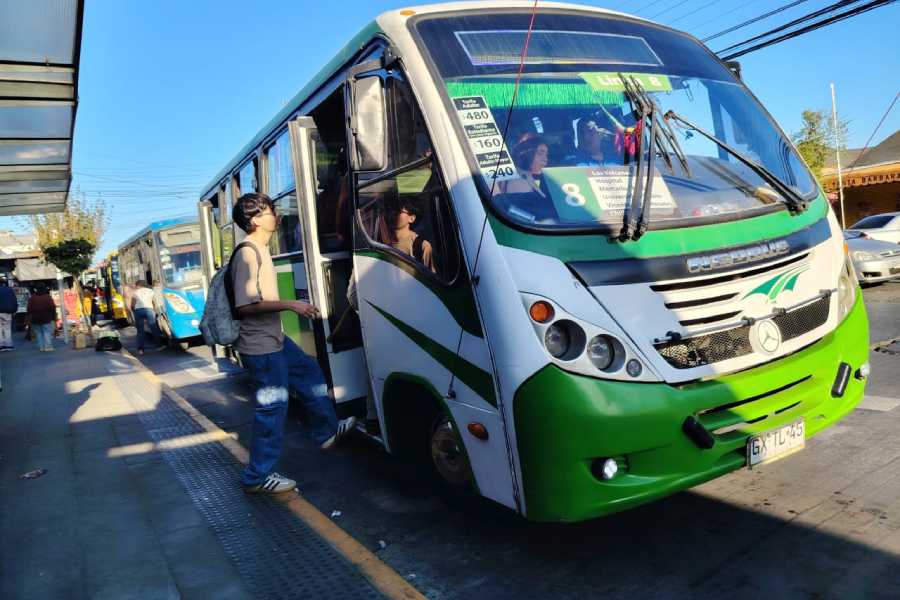 Taxibuses de Chillán circularán con menor frecuencia el viernes feriado