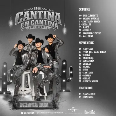 La Descendencia Chilena continúa su recorrido por Chile con “De…